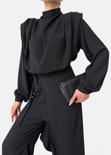 Load image into Gallery viewer, VECK Jumpsuit set Black