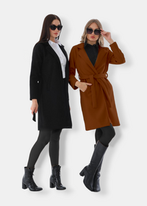 Black Mid-Length Coat