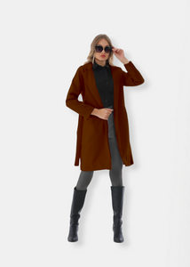 Mid-length Brown Coat