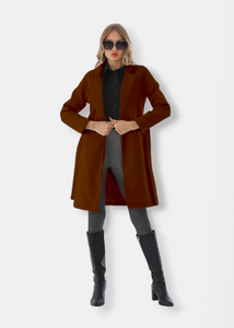 Mid-length Brown Coat