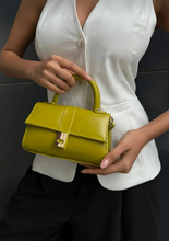 Charger l&#39;image dans la galerie, MEISSA Sac mini à bandoulière Vert citron
