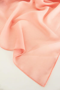 PEONY Crepe chiffon scarf