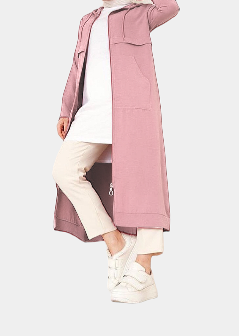 Light pink overcoat