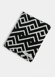 ZAIMA Geometric patterned scarf