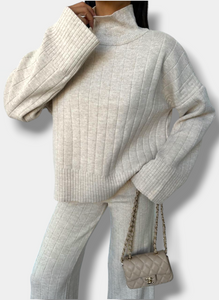 Knitted set Light Beige