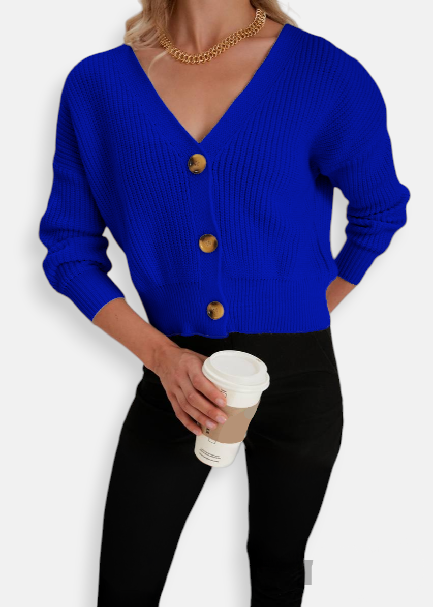 Royal blue cardigan