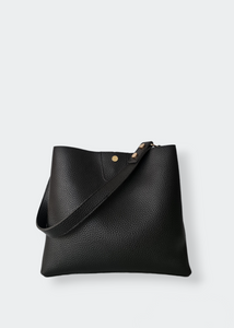 OVATA Grand sac Seau Noir