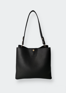 OVATA Grand sac Seau Noir