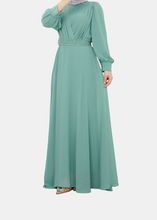 Load image into Gallery viewer, Mint green voile dress
