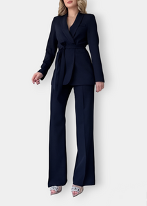 Dark Blue Blazer Set