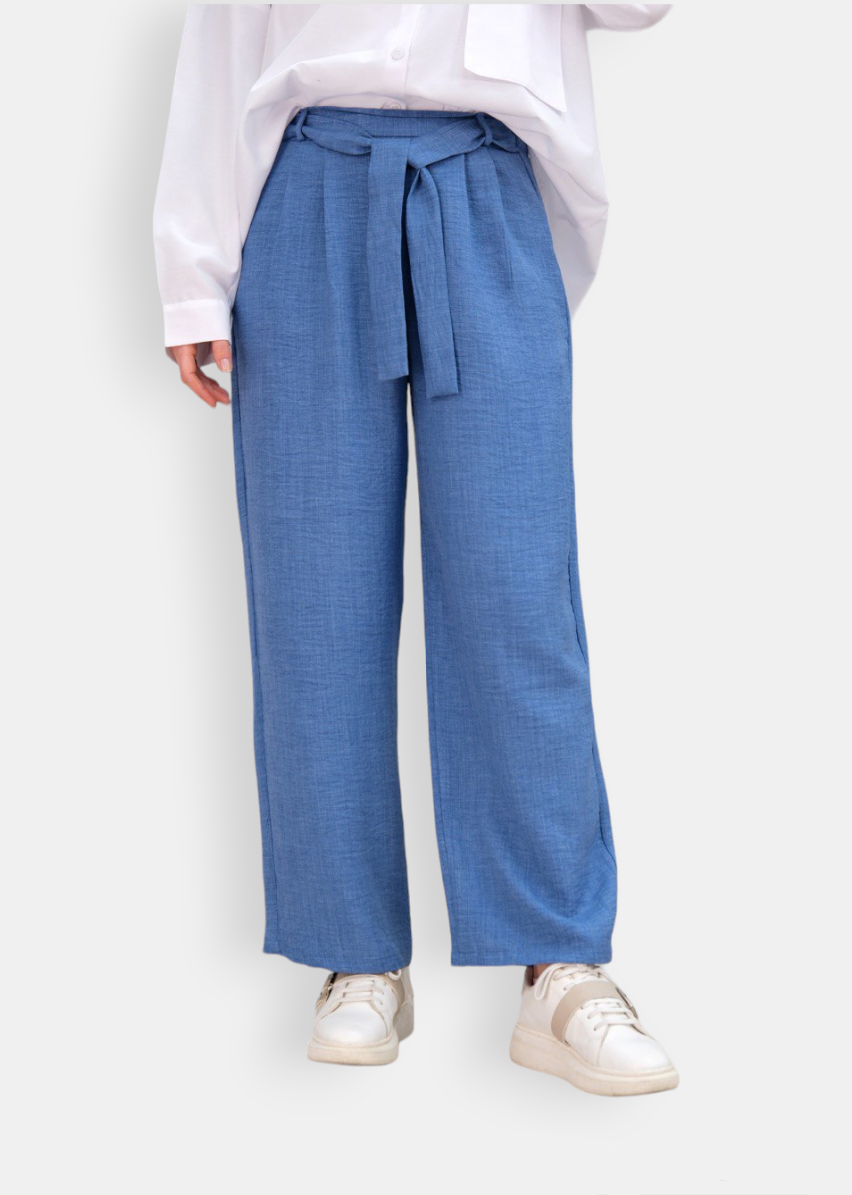 FILAO Straight Blue Pants