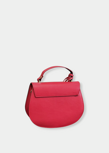 Sac à bandoulière demi-lune Rouge