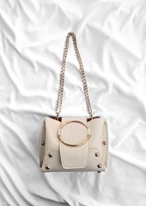 Sac seau à bandoulière Beige