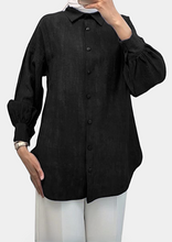 Load image into Gallery viewer, Chemise Noir fumé
