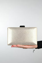Load image into Gallery viewer, Sac de soirée avec strass Cuivré gold
