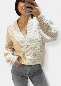 SYRMA Cardigan Beige