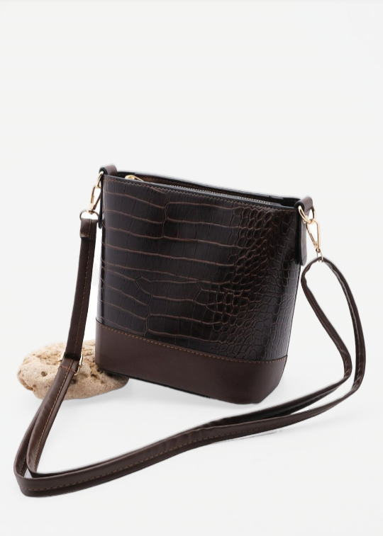 Sac seau Brun