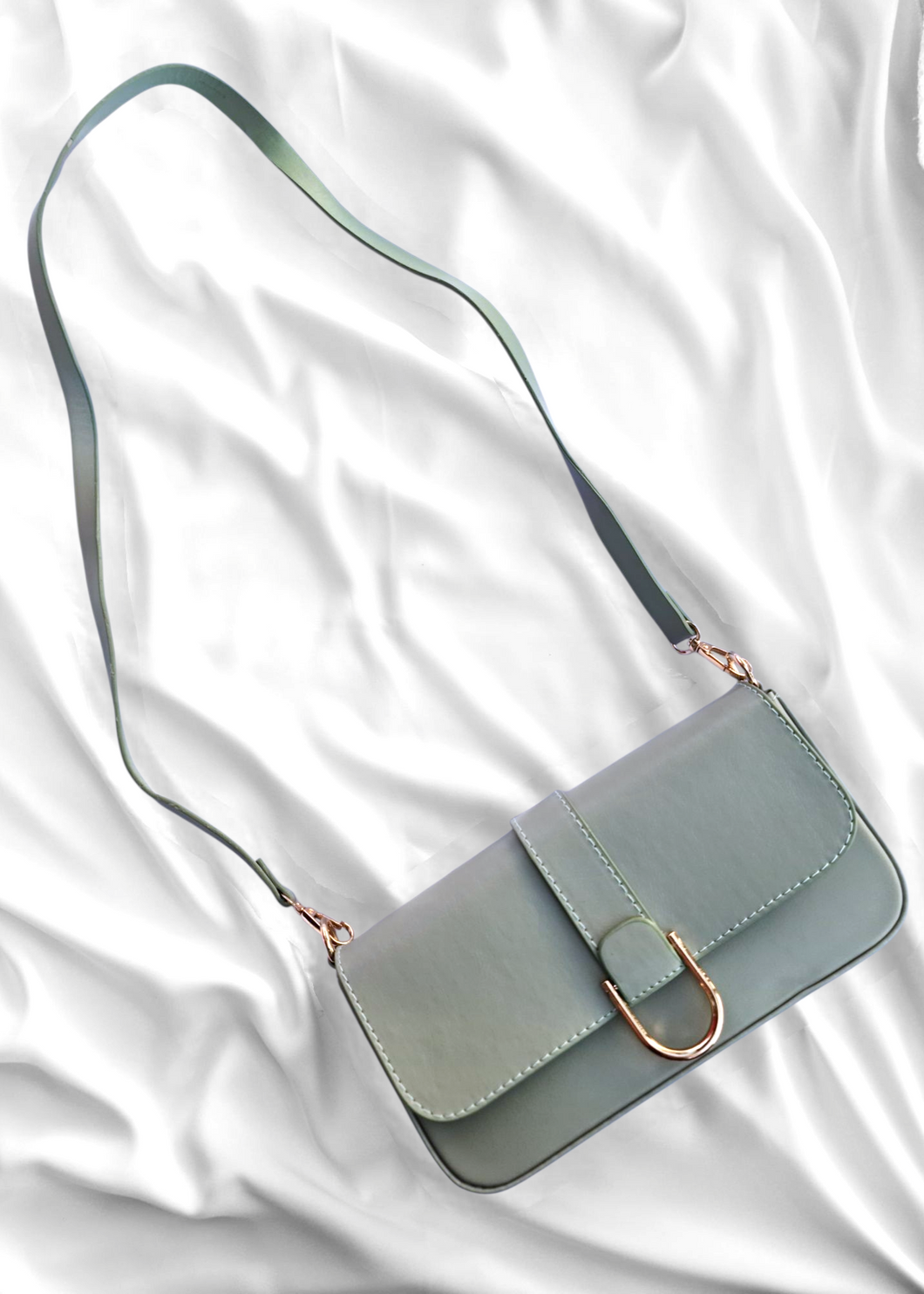 Sac baguette Vert menthe