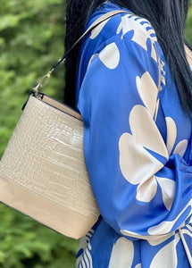 Sac seau Taupe