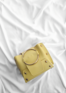 Sac seau à bandoulière Jaune
