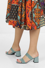 Load image into Gallery viewer, Mint green mules
