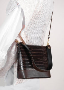 Sac seau Brun