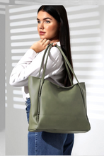 Laden Sie das Bild in den Galerie-Viewer, Sac Cabas Vert
