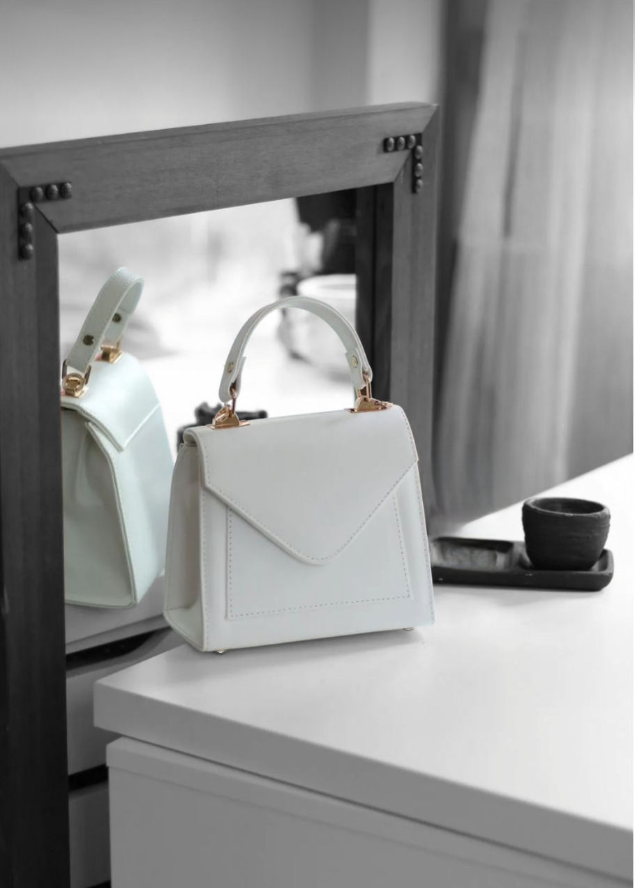 Sac à bandoulière Blanc