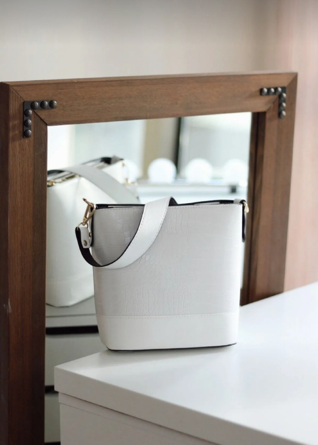 Sac seau Blanc