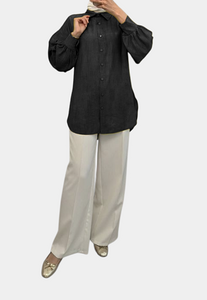 Chemise Noir fumé