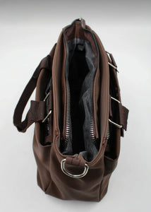 Sac à bandoulière Brun