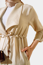 Load image into Gallery viewer, ENA Trench fluide Beige
