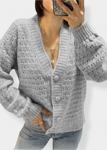 SYRMA Cardigan Gris