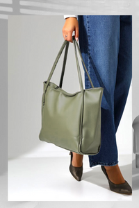 Sac Cabas Vert