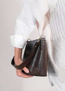 Sac seau Brun