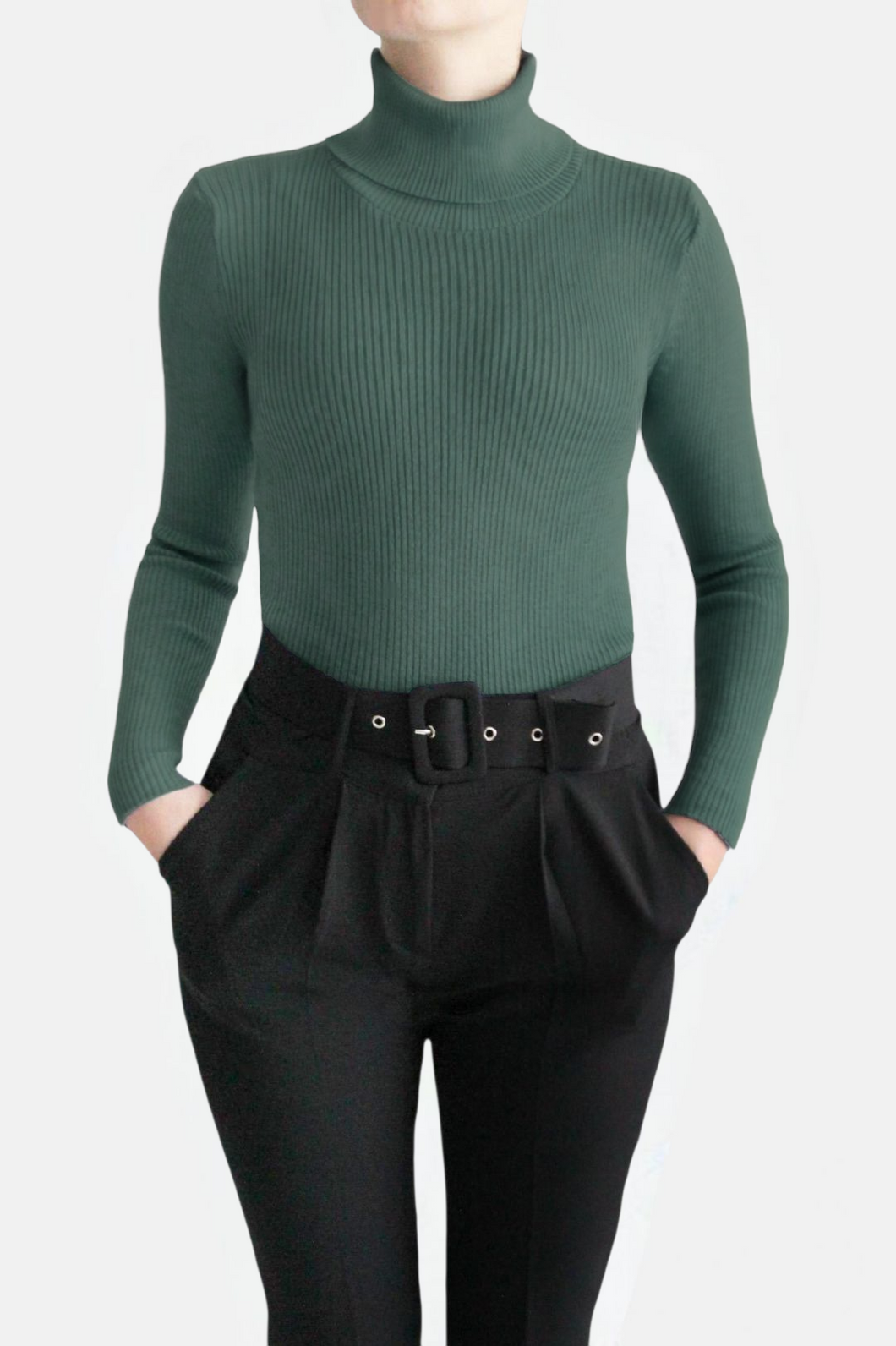 RAX Knitted Turtleneck Mint