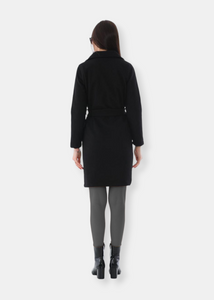 Black Mid-Length Coat