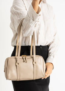 Sac baguette Beige