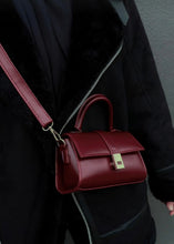 Charger l&#39;image dans la galerie, MEISSA Sac mini à bandoulière Bordeaux
