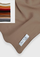 Charger l'image dans la galerie, YELIA Foulard Jazz "Beige rouge brun"
