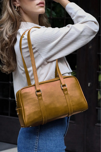 Sac baguette Jaune moutarde