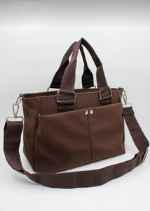 Sac à bandoulière Brun