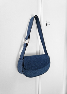 Sac baguette Bleu jeans