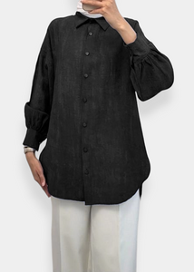 Chemise Noir fumé