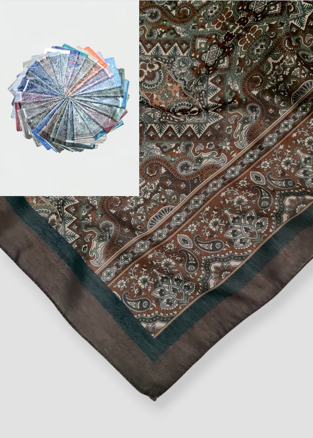 Foulard à motifs ethnique