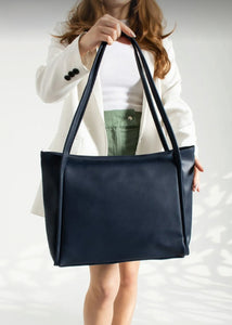 Sac Cabas Bleu foncé