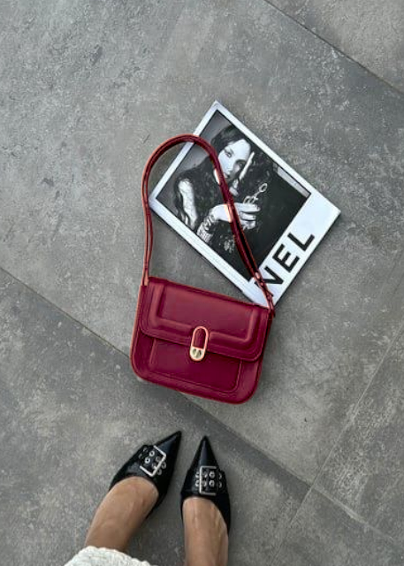 Sac à bandoulière Bordeaux