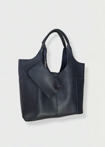 Sac Cabas Bleu foncé