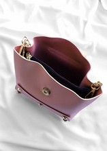 Load image into Gallery viewer, Sac seau à bandoulière Rose
