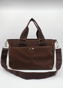 Sac à bandoulière Brun